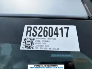 2026 Subaru Crosstrek