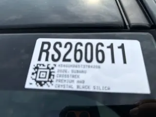 2026 Subaru Crosstrek