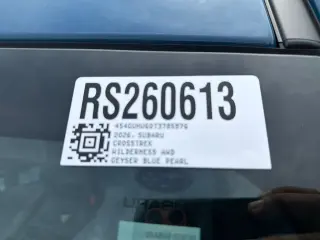 2026 Subaru Crosstrek