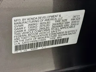 Acura MDX 2022 SH-AWD 4dr SUV w/Advance Package
