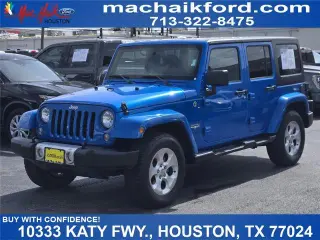 Jeep Wrangler Unlimited 2015 4x4 Sahara 4dr SUV