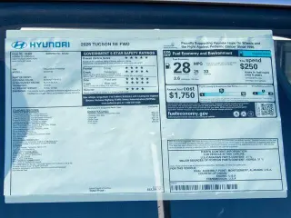 Hyundai TUCSON 2026 SE 4dr SUV