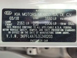 Kia Forte 2018 S 4dr Sedan