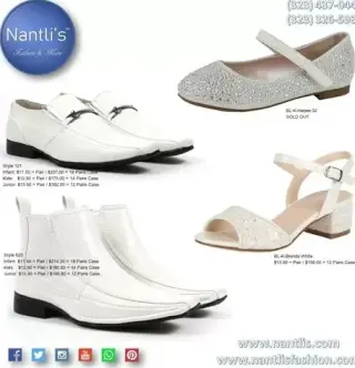 Zapatos de bautizos para ninas