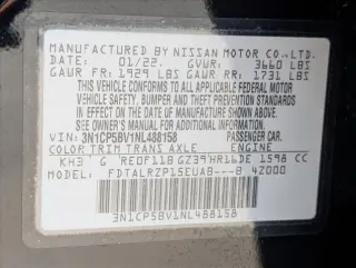 Nissan Kicks 2022 S 4dr Crossover