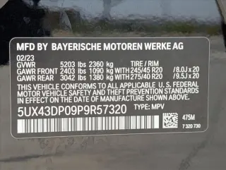 BMW X3 2023 sDrive30i 4dr Sports Activity Vehicle