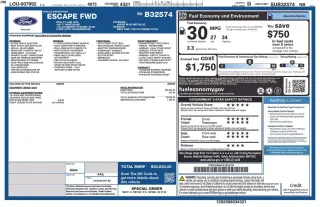 Ford Escape 2025 ST-Line 4dr SUV