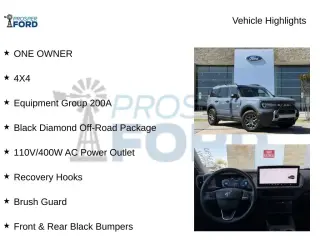 Ford Bronco Sport 2025 AWD Big Bend 4dr SUV