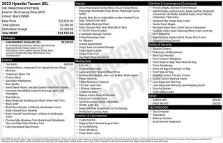 Hyundai TUCSON 2023 AWD SEL 4dr SUV