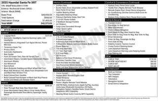 Hyundai SANTA FE 2025 AWD XRT 4dr SUV