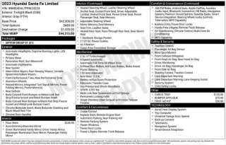 Hyundai SANTA FE 2023 AWD Limited 4dr Crossover