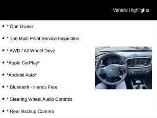 Kia Sorento 2019 AWD LX 4dr SUV