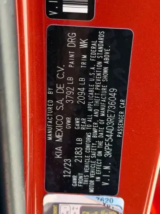 Kia Forte 2024 GT-Line 4dr Sedan