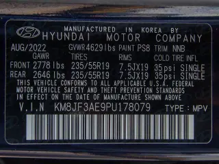 Hyundai TUCSON 2023 XRT 4dr SUV