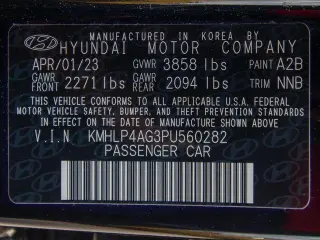 Hyundai ELANTRA 2023 Limited 4dr Sedan