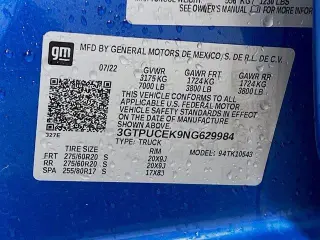 GMC Sierra 1500 2022 4x4 Elevation 4dr Crew Cab 5.8 ft. SB