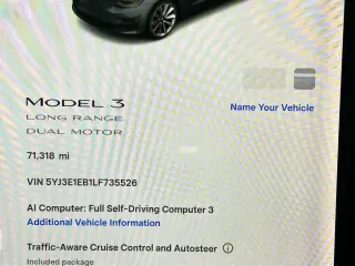 Tesla Model 3 2020 AWD Long Range 4dr Sedan