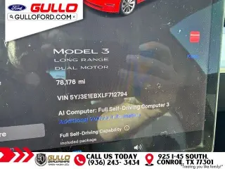 Tesla Model 3 2020 AWD Long Range 4dr Sedan