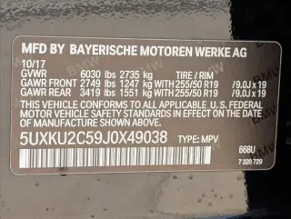 BMW X6 2018 AWD xDrive35i 4dr SUV