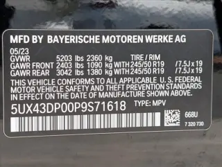 BMW X3 2023 sDrive30i 4dr Sports Activity Vehicle