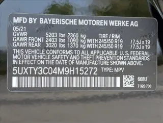 BMW X3 2021 sDrive30i 4dr Sports Activity Vehicle