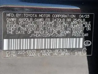 Lexus IS 300 2023 4dr Sedan