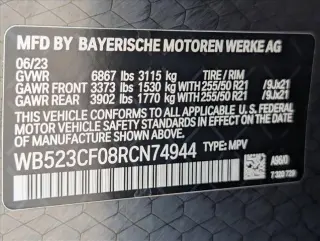 BMW iX 2024 AWD xDrive50 4dr Sports Activity Vehicle