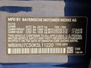 BMW X1 2019 sDrive28i 4dr Sports Activity Vehicle