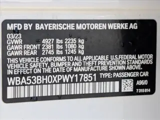 BMW 5 Series 2023 530i 4dr Sedan