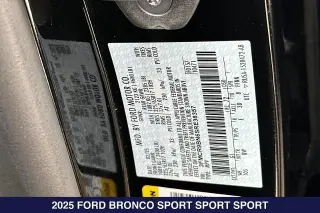 Ford Bronco Sport 2025 AWD Big Bend 4dr SUV