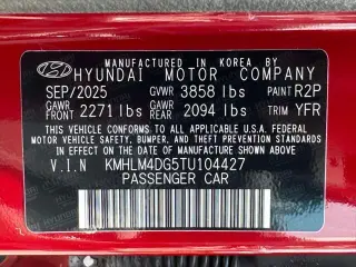 Hyundai ELANTRA 2026 SEL Sport 4dr Sedan