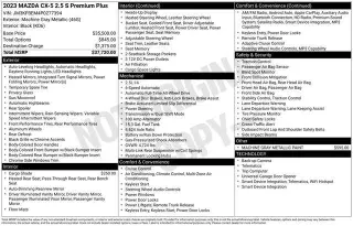 Mazda CX-5 2023 AWD 2.5 S Premium Plus 4dr SUV