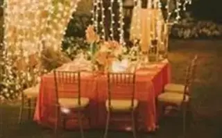 Alquiler de luces para bodas