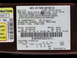 Ford Fusion 2016 SE 4dr Sedan