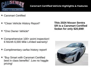Nissan Sentra 2024 SR 4dr Sedan