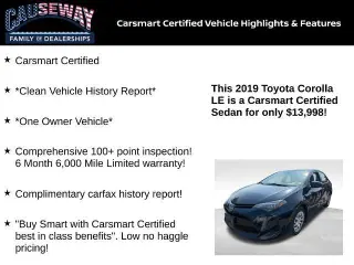 Toyota Corolla 2019 SE 4dr Sedan 6M