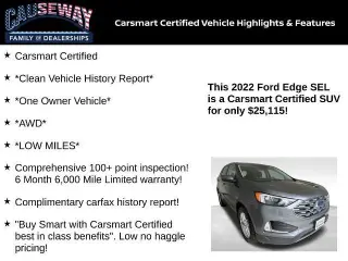 Ford Edge 2022 AWD SEL 4dr Crossover