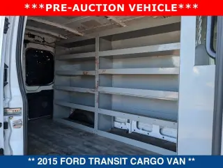 Ford Transit 2015 250 3dr LWB Medium Roof Cargo Van w/Sliding Passenger Side Door
