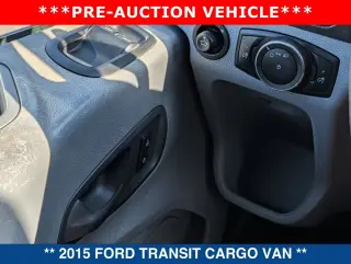 Ford Transit 2015 250 3dr LWB Medium Roof Cargo Van w/Sliding Passenger Side Door