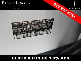 Mercedes-Benz GLB 2023 AWD GLB 250 4MATIC 4dr SUV