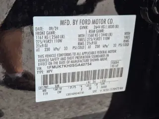 Ford Explorer 2025 ST-Line 4dr SUV