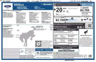 Ford Bronco 2024 4x4 Big Bend 2dr SUV