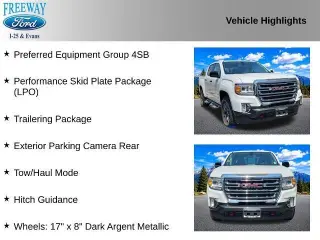 GMC Canyon 2021 4x4 AT4 4dr Crew Cab 5 ft. SB (Cloth)