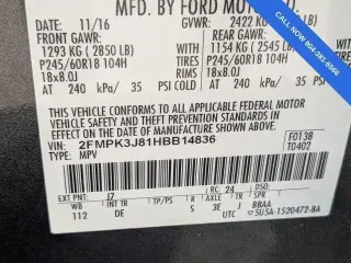 Ford Edge 2017 SEL 4dr Crossover