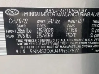 Hyundai SANTA FE 2023 AWD SEL 4dr Crossover