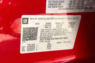 Chevrolet Silverado 1500 2021 4x2 High Country 4dr Crew Cab 5.8 ft. SB