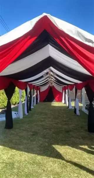 Carpas decoradas cualquier tam