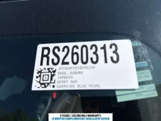 2026 Subaru Impreza