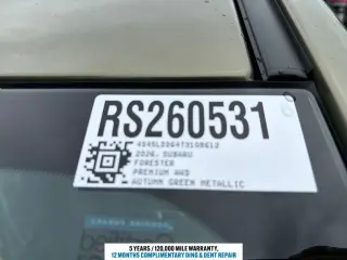 2026 Subaru Forester
