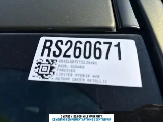 2026 Subaru Forester